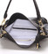 Luxusní dámská crossbody kabelka černá - Carine Mesa