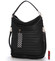 Velká elegantní crossbody kabelka černá - Carine ElGin