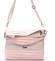 Velká elegantní crossbody kabelka růžová - Carine ElGin