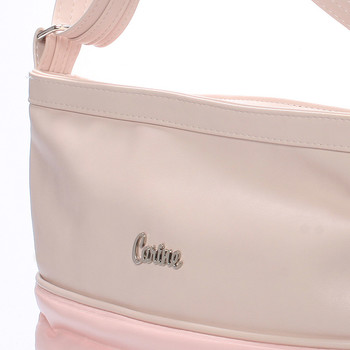 Velká pohodlná crossbody kabelka růžová - Carine High