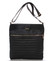 Velká pohodlná crossbody kabelka černá - Carine PalmBay
