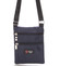 Textilní tmavě modrá unisex crossbody kapsička - Sanchez F85