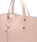 Dámská kožená kabelka růžová - ItalY Jordana