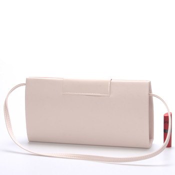 Dámské psaníčko pudrové matné - Royal Style Erna