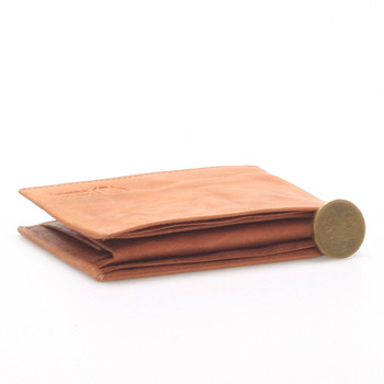 Elegantní kožená světle hnědá peněženka - Sendi Design 46