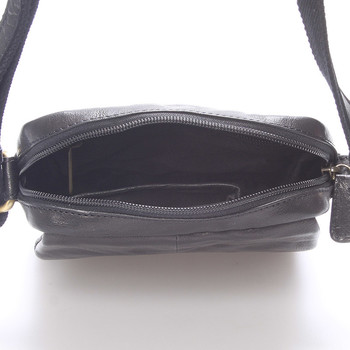 Stylová kožená taška černá - Sendi Design Perthos
