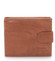 Praktická kožená světle hnědá peněženka - Sendi Design 47