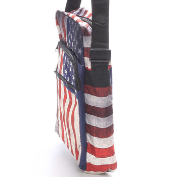 Unisex látková crossbody taška barevná - New Rebels Rebeusa