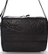 Velká luxusní pánská kožená taška černá - Sendi Design Nethard