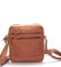 Módní kožená taška světle hnědá - Sendi Design Flinderse