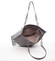 Velká prostorná dámská kabelka tmavě šedá - David Jones Ajoga