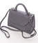 Elegantní dámská kabelka do ruky tmavě šedá - David Jones Sukaw