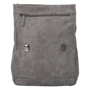 Módní stylový batoh šedý - Enrico Benetti Travers  