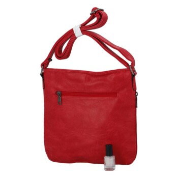 Dámská crossbody kabelka červená - Romina Sara