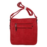 Dámská crossbody kabelka červená - Romina Sara