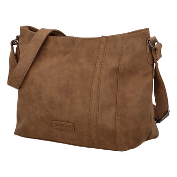 Dámská crossbody kabelka camel - Enrico Benetti Marina