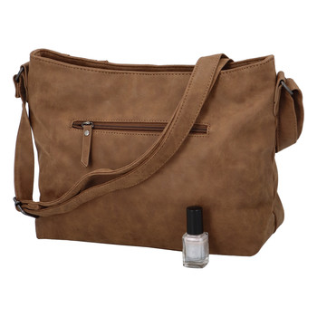 Dámská crossbody kabelka camel - Enrico Benetti Marina