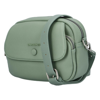 Dámská crossbody kabelka bledě zelená - David Jones Alexa