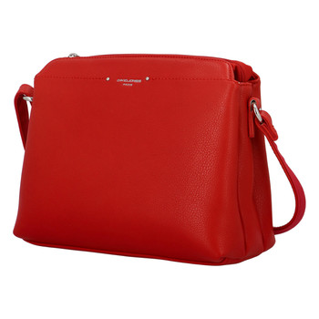 Dámská crossbody kabelka červená - David Jones Chinhy