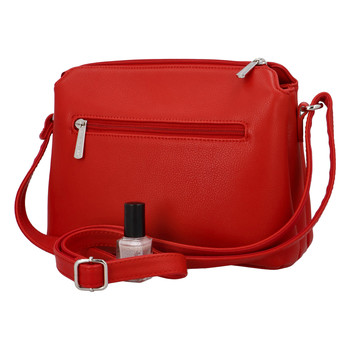 Dámská crossbody kabelka červená - David Jones Chinhy