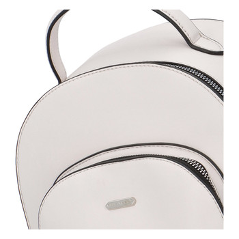 Dámský batůžek bílý - David Jones Sina