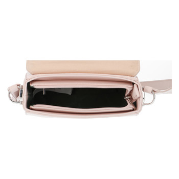 Dámská crossbody kabelka světle růžová - David Jones Shahram