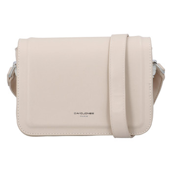 Dámská crossbody kabelka béžová - David Jones Shahram
