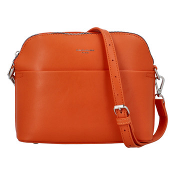 Dámská crossbody kabelka oranžová - David Jones Sasha