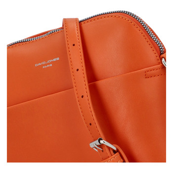Dámská crossbody kabelka oranžová - David Jones Sasha