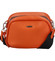 Malá dámská crossbody kabelka oranžová - David Jones Zabi