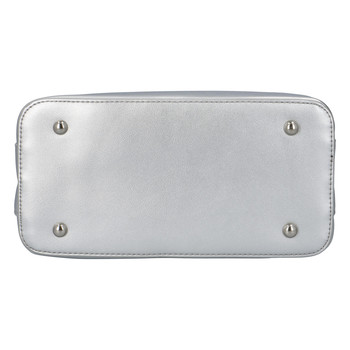 Dámský městský batoh stříbrný - David Jones Nicco