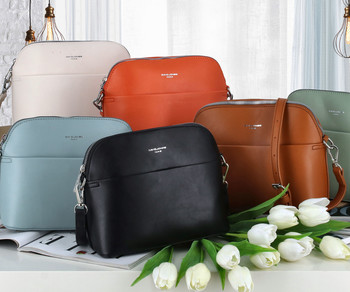 Dámská crossbody kabelka oranžová - David Jones Sasha