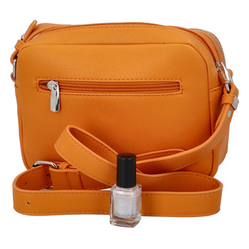 Dámská crossbody kabelka oranžová - David Jones Beatrio