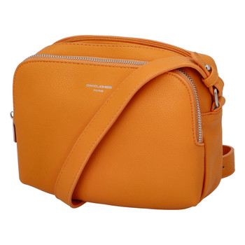 Dámská crossbody kabelka oranžová - David Jones Beatrio