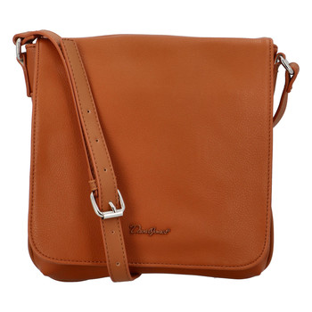 Dámská crossbody kabelka koňaková - David Jones Qualiny