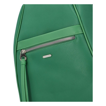 Dámský městský batoh zelený - David Jones Salyman
