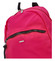 Dámský stylový batoh sytě růžový - David Jones Rashid