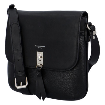 Dámská crossbody kabelka černá - David Jones Khali