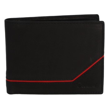 Pánská kožená peněženka černá - Delami Seum 2