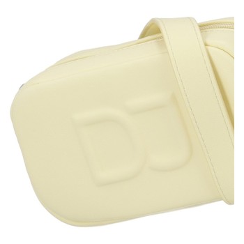 Malá dámská crossbody kabelka světle žlutá - David Jones SannJary