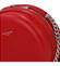 Dámská kulatá crossbody kabelka červená - David Jones Shabirre
