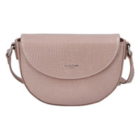 Dámská luxusní crossbody kabelka růžová - David Jones Safiuly