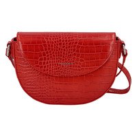 Dámská luxusní crossbody kabelka červená - David Jones Safiuly