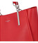 Dámská módní kabelka přes rameno červená - David Jones Vendula