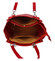 Dámská módní kabelka přes rameno červená - David Jones Vendula