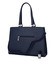 Dámská módní kabelka přes rameno tmavě modrá - FLORA&CO Manan