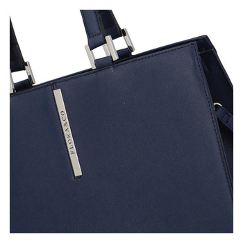 Dámská módní kabelka přes rameno tmavě modrá - FLORA&CO Manan