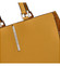 Dámská módní kabelka přes rameno žlutá - FLORA&CO Manan