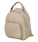 Dámský módní batůžek kabelka béžový - FLORA&CO Jante