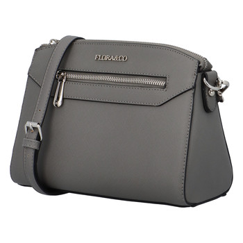 Dámská crossbody kabelka šedá - FLORA&CO Weisy